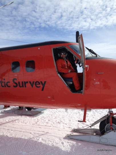 antarctic twin otter pilot